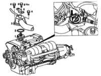  Снятие и установка термостата Mercedes-Benz W140