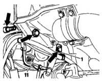  Снятие и установка головок блока цилиндров Mercedes-Benz W140