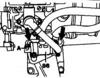  Снятие и установка топливного насоса высокого давления (ТНВД) Mercedes-Benz W140