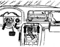  Снятие и установка панели приборов Mercedes-Benz W140
