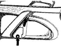  Снятие и установка панелей внутренней обивки дверей Mercedes-Benz W140