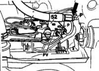  Снятие и установка клапана регулировки клиренса Mercedes-Benz W140