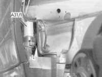  Расположение основных элементов автоматической системы кондиционирования   воздуха Mercedes-Benz W140