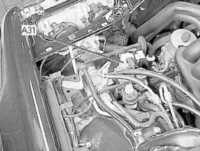  Расположение основных элементов автоматической системы кондиционирования   воздуха Mercedes-Benz W140